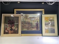 Monet Framed Art Work & More