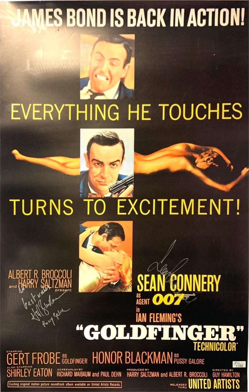 Autograph Goldfinger Poster