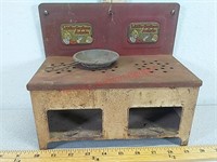 Vintage Little Orphan Annie tin toy stove