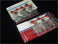 1974 & 1987 U.S. Mint sets