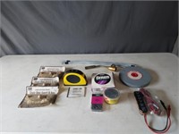 3 Chain Door Guard and Bolt Small Grinding Stone,