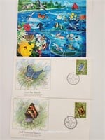 Butterflies Of Britain & Pg. Of Australian Stamps