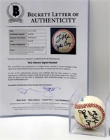 MLB Alumni Signed Baseball - Ripken, Davis, Cruz+