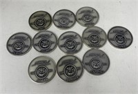 .999 pure silver coins 84.1g PB