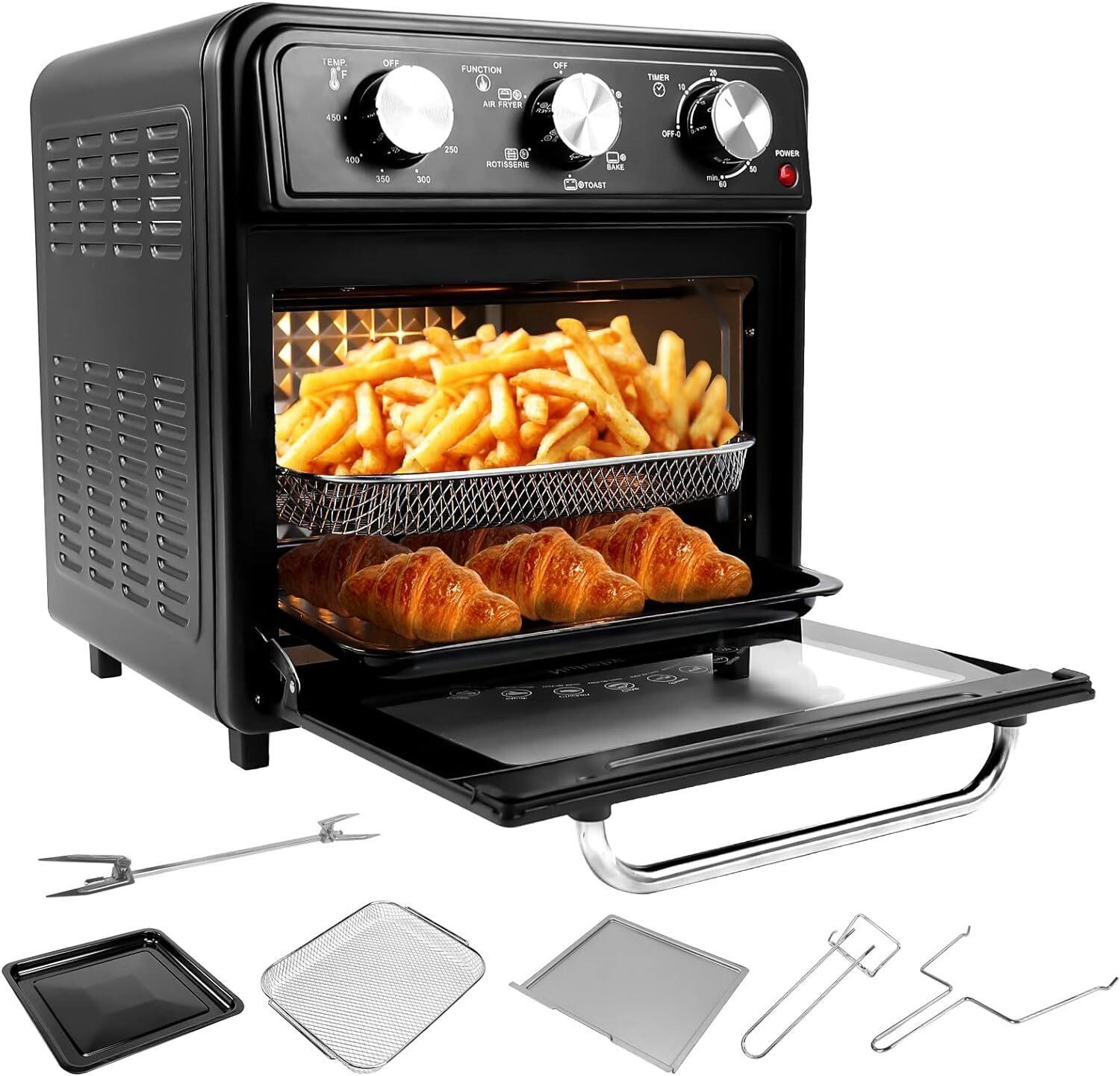 21.2 QT Toaster Oven Air Fryer Combo 10-IN-1