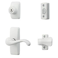 Ideal Security GL Door Lever Set with Keyed