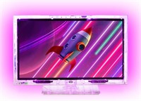 New 22-Inch Neon LED TV by Continu.us |