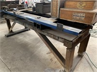 Welder Bench 2.8x1m & Steel Plate, RHS