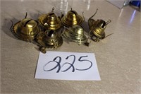6 OIL LAMP BURNERS #1 AND 2