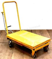 Rolling Industrial Scissor Lift Table Cart