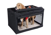 NEW $67 Fleece Dog Crate Large