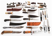 EARLY 20th C. - CURRENT EDGED WEAPON BONANZA