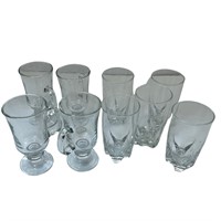 Vintage Glass Mug and Tumbler Collection