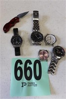 Watches & Pocket Knife (B1)