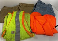 Safety Vest, Jeans and Winter Pants