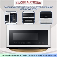 LOOKS NEW SAMSUNG 30" OTR MICROWAVE OVEN(MSP:$699)