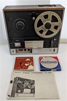 Sony Reel to Reel Tape Player/Recorder W/ 2 tapes