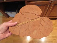 handmade leaf nice size