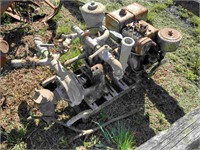 OLD PUMP WITH BRIGGS & STRATTON MOTOR