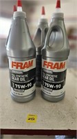 4x Fram full synthetic gear oil 75W-90