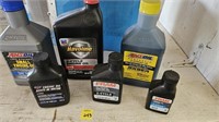 Assorted 2- cycle Engine oil