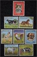 Panama Farm Animal Stamps, Postal History, Philate