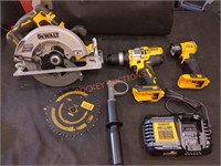 DeWalt 20V 3 tool combo kit, no batteries included