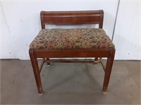 Vintage Chair w/Upholstered Seat