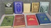 Nine Antique Books, 1890s to Early 1900s