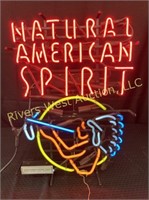 Natural American Spirit Neon Sign