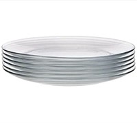 ($39) Duralex - LYS Clear Dinner Plate 23,5 cm