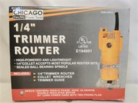 Chicago Electric 1/4" Trimmer Router