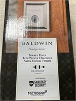 BALDWIN DEADBOLT RETAIL $80