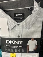 DKNY tech short sleeve shirt M