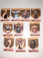 Lot of 10 2019 WWE Raw Gold Parallels
