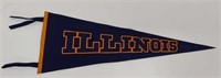 1940s University of Illinois Chipenco Pennant