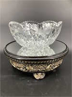 Beautiful Cut Glass crystal bowl