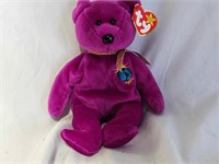 1999 Millennium Bear TY Beanie Baby Rare Original