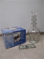 Moen Faucet in Box & Clear 4 Compartment