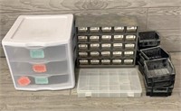 Variety of Plastic Storage Containers