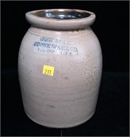 New York Stoneware 1 gallon crock, Ft. Edward, NY