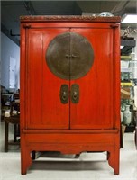 Early 20th Century Korean Tansu Storage Cabinet
