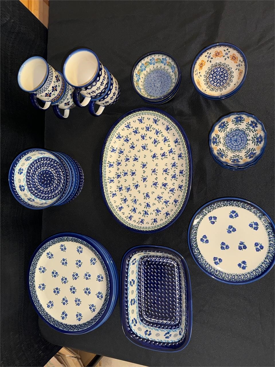 Boleslawiec Dish Set