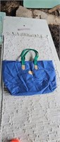 E5) 22 by15.5 blue carry bag great shape like new