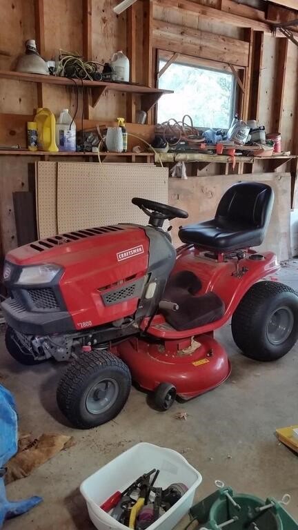 Craftsman T1800 Riding Lawn Mower