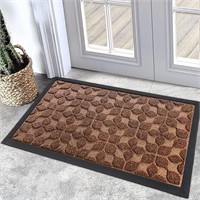 Bulijojo Outdoor Indoor Entrance Doormats,durable
