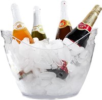 Large Ice Bucket For Parties, 8l Wine Bucket,