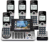 $164  VTech IS8251-5 5-Handset Phone, 5 Display