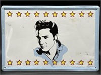 Elvis Presley Metal Sign 12” x 8”