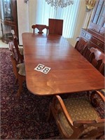 Cherry Willett Dinningroom table 101”X42”X27